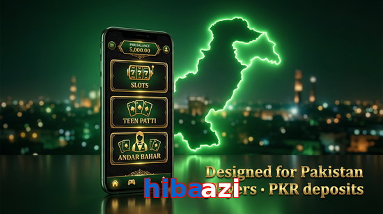 Main screen of Hibaazi pk page for PK players